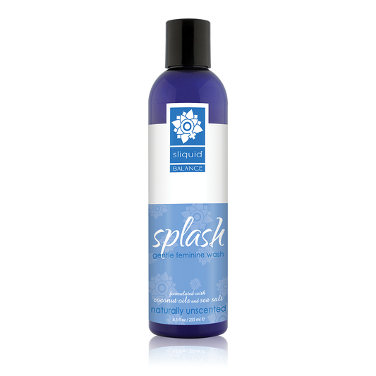 Sliquid Splash Unscented Feminine Wash 8.5 oz/255 ml