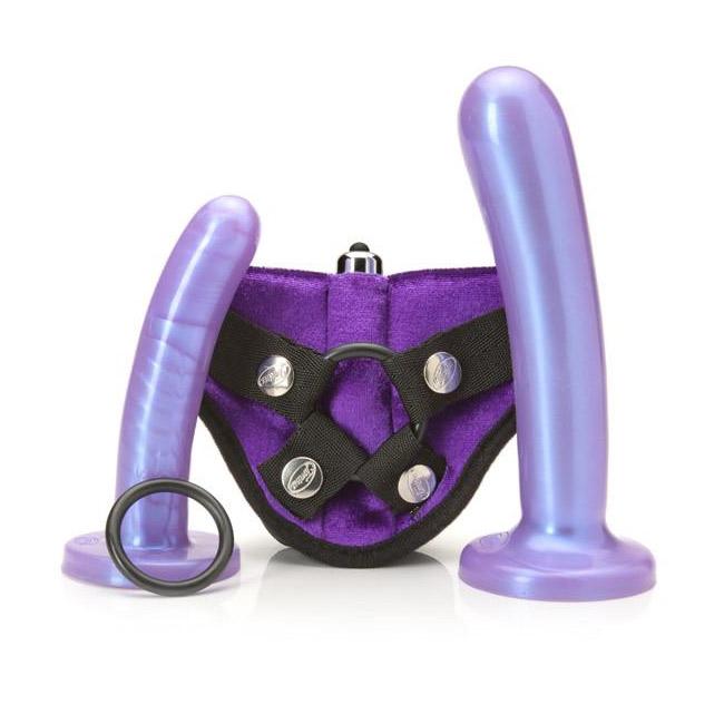 Tantus Silicone Bend Over Intermediate Kit Purple