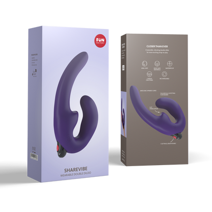 Fun Factory ShareVibe Vibrator - Dark Violet