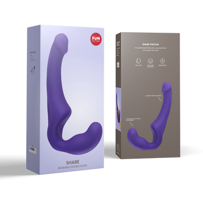 Fun Factory Share Double Dildo - Violet