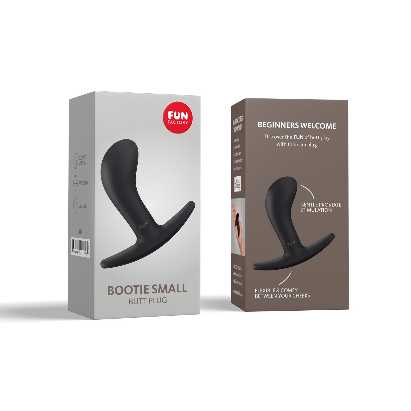 Fun Factory Silicone Bootie Large Plug - Black