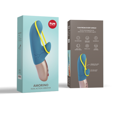 Fun Factory Amorino Rabbit Vibrator Turquoise