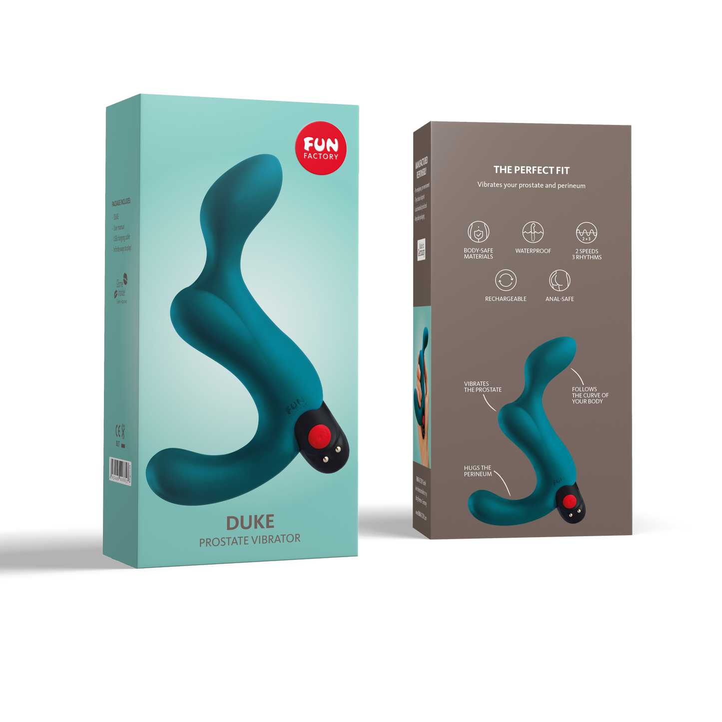Fun Factory Duke Prostate Massager Deep Sea Blue