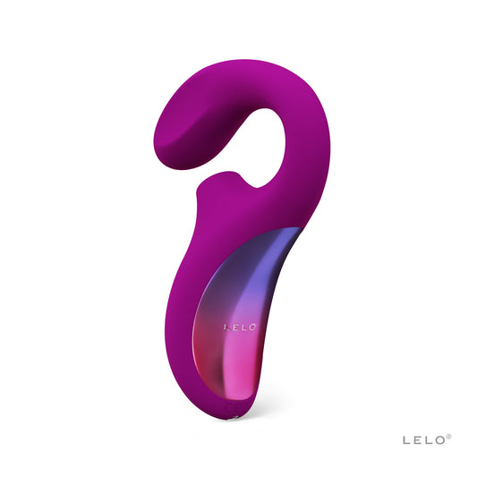 Lelo Enigma Dual Stimulation Sonic Massager -  Deep Rose