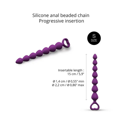 Love To Love Bing Bang Anal Plug Small - Purple