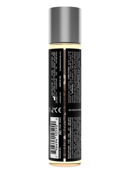 System JO Gelato White Chocolate Raspberry Flavored Lubricant 1oz