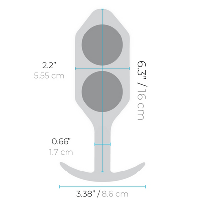 B-Vibe SNUG PLUG 6 | MARINE
