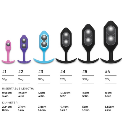 B-Vibe SNUG PLUG 6 | MARINE