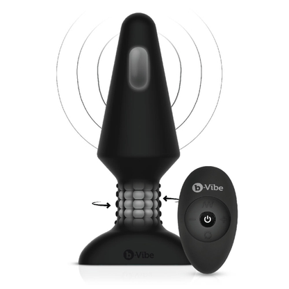 b-Vibe Rimming Plug XL | BLACK