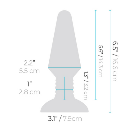 b-Vibe Rimming Plug XL | BLACK