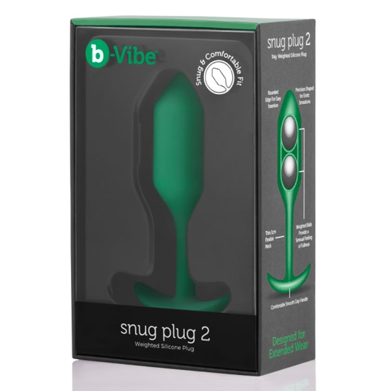 B-Vibe SNUG PLUG 2 | GREEN