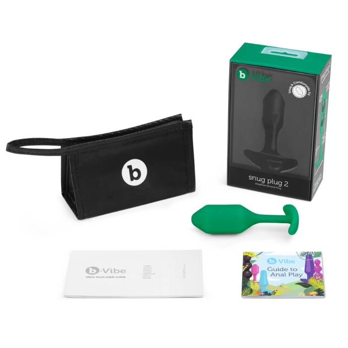 B-Vibe SNUG PLUG 2 | GREEN
