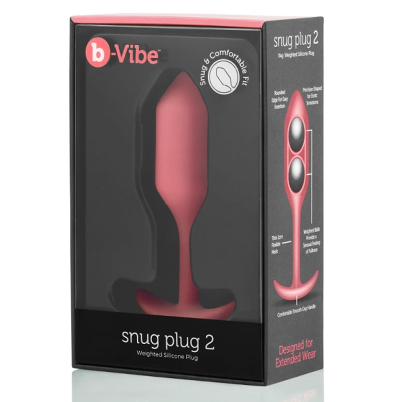 B-Vibe SNUG PLUG 2 | CORAL