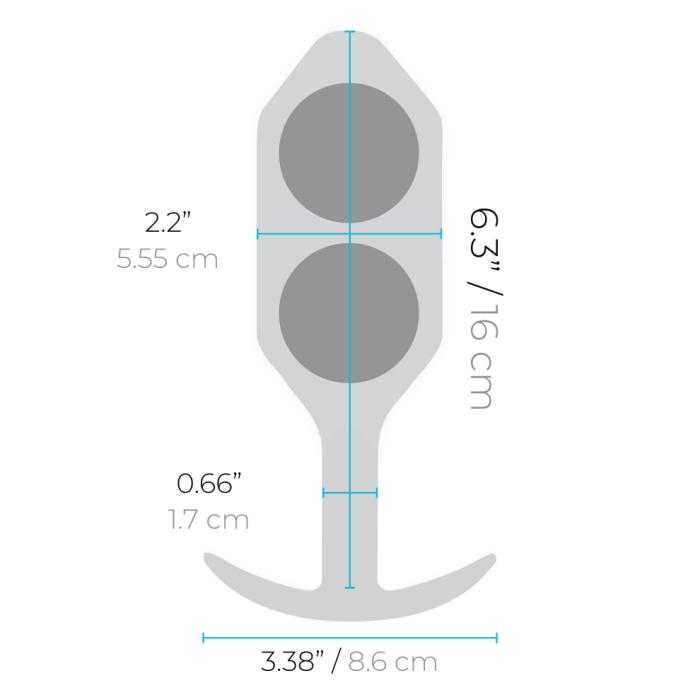 B-Vibe SNUG PLUG 6 | MARINE