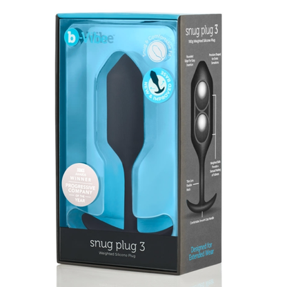 B-Vibe SNUG PLUG 3 | BLACK