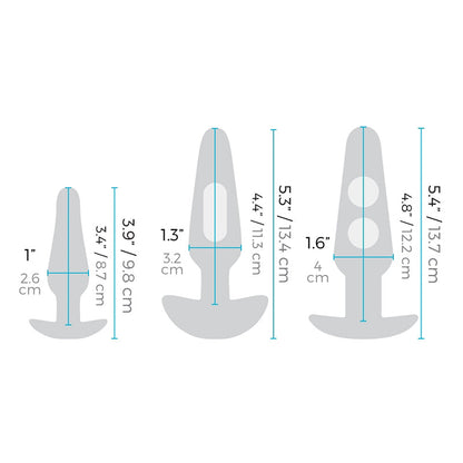 b-Vibe Anal Training Kit & Education Set | BLACK