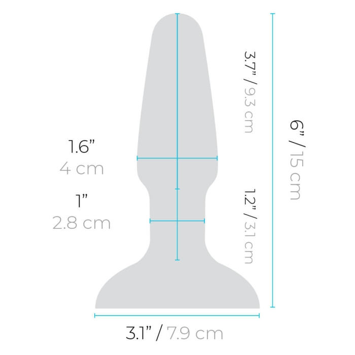 b-Vibe Rimming Plug 2 | TEAL