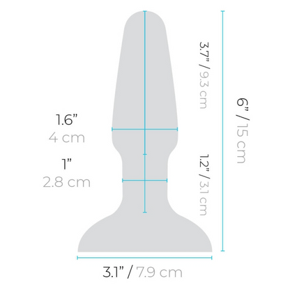 b-Vibe Rimming Plug 2 | TEAL