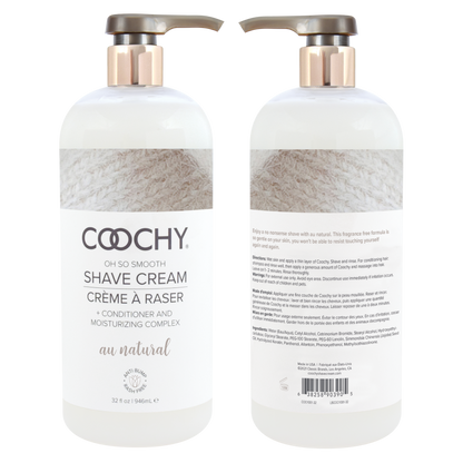 Coochy Shave Cream AU Natural 32oz