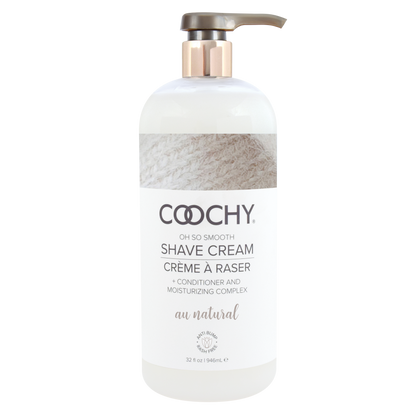 Coochy Shave Cream AU Natural 32oz