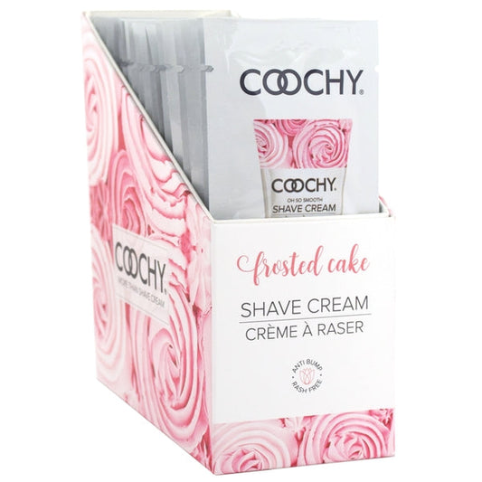 Coochy Shave Cream Frosted Cake 24 pcs. set