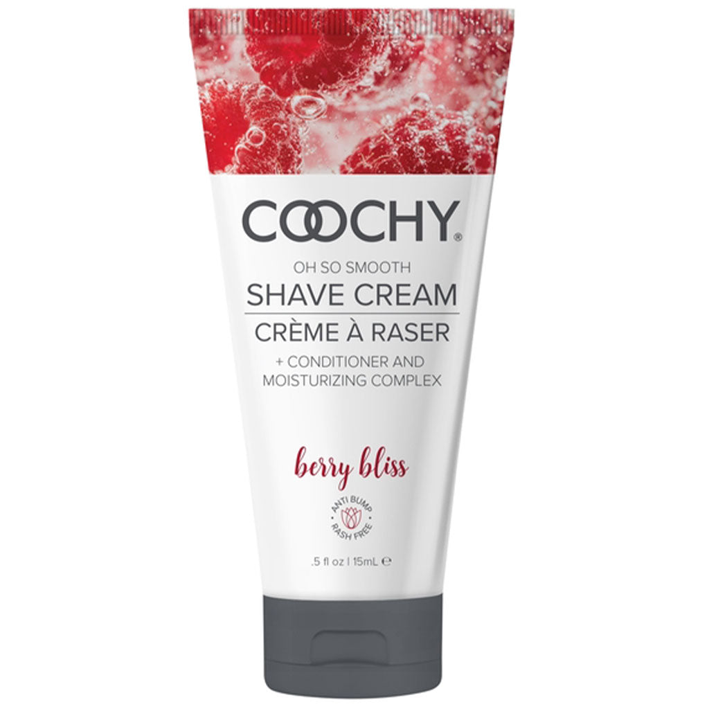 COOCHY Oh So Smooth Shave Cream Berry Bliss .5oz | 15mL