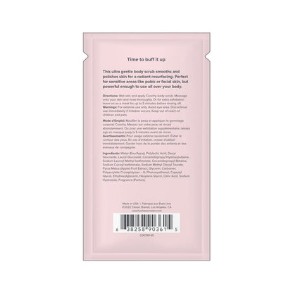 Coochy Ultra Smoothing Body Scrub Mango Coconut .35oz | 10mL