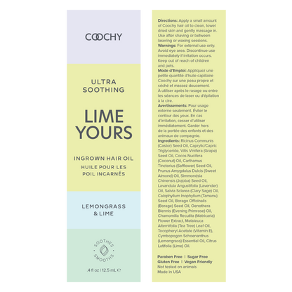Coochy Ultra Soothing Ingrown Hair Oil  .4 oz