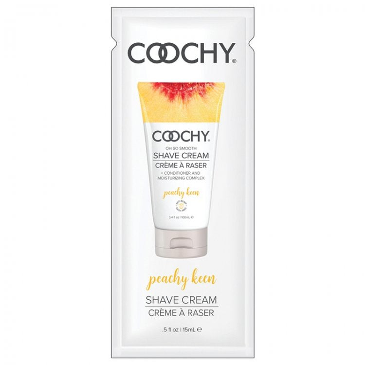 Coochy Shave Cream Peachy Keen Sachet