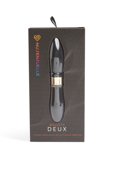 Nu Sensuelle Deux Double Ended Bullet Black