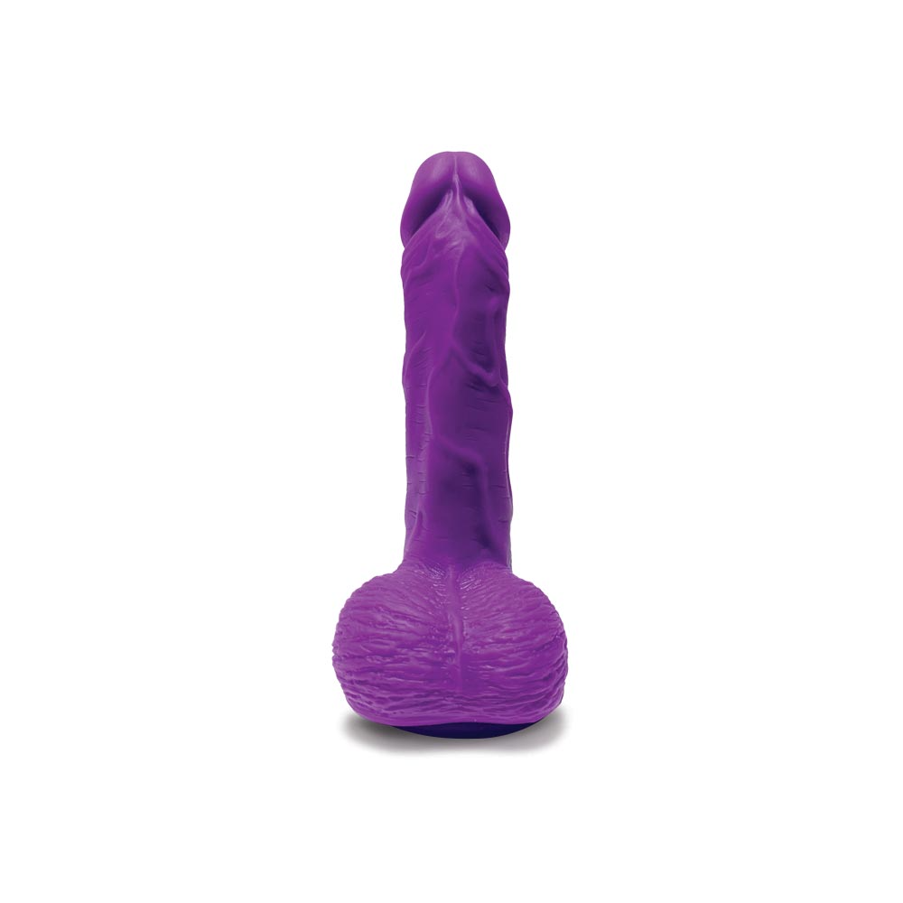 Nobu Rainbow DG6 Silicone Dong - PURPLE