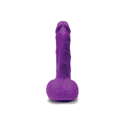 Nobu Rainbow DG6 Silicone Dong - PURPLE