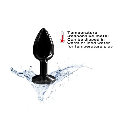 Dorcel Diamond Anal Plug BLACK S