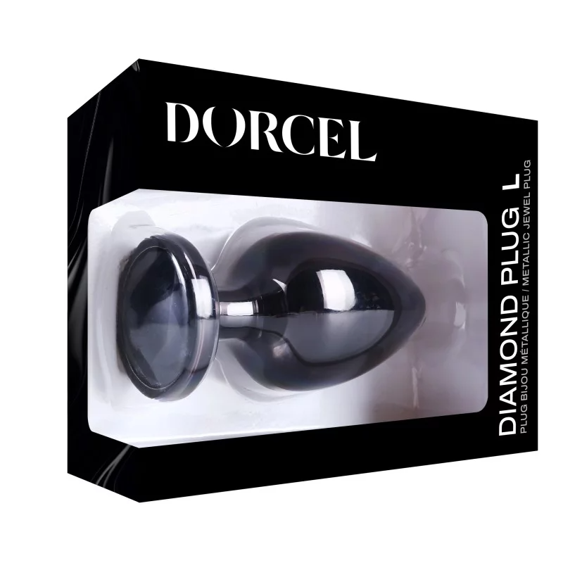 Dorcel Diamond Anal Plug BLACK L