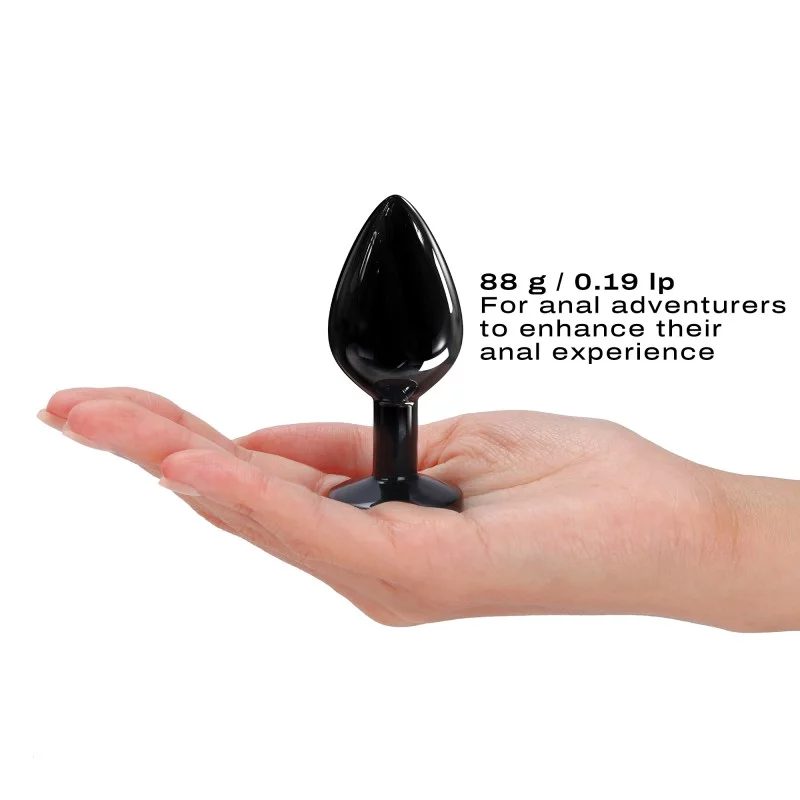 Dorcel Diamond Anal Plug BLACK M