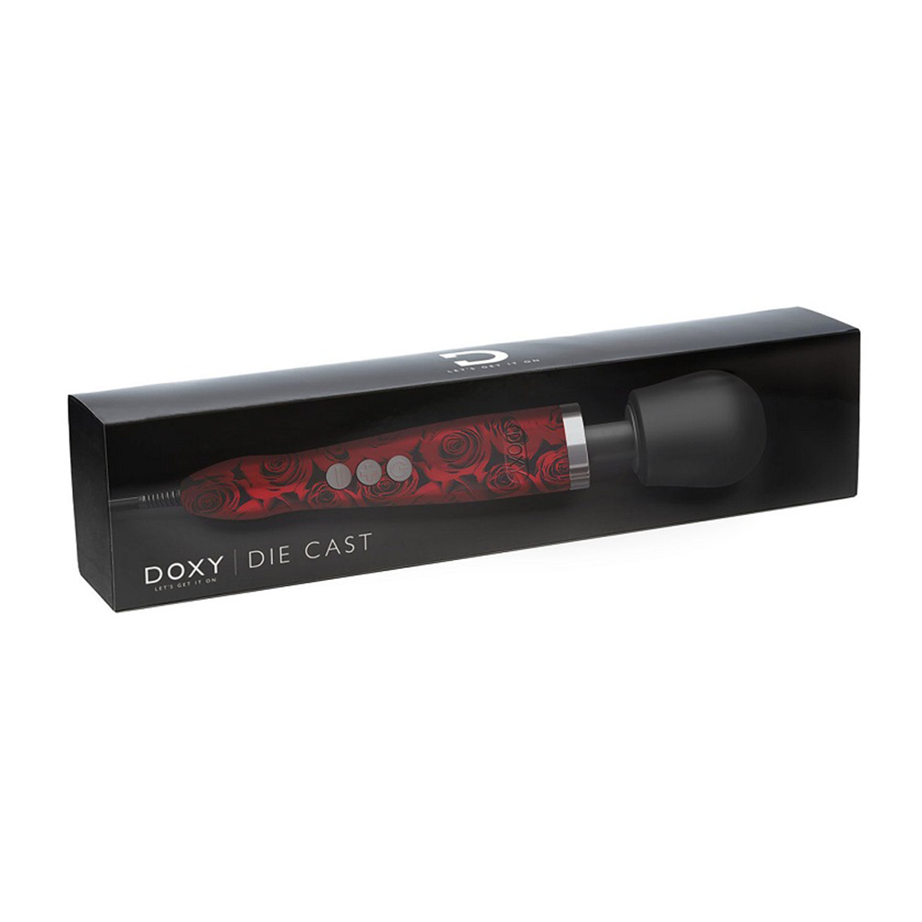 Doxy Die Cast Wand Massager - Roses