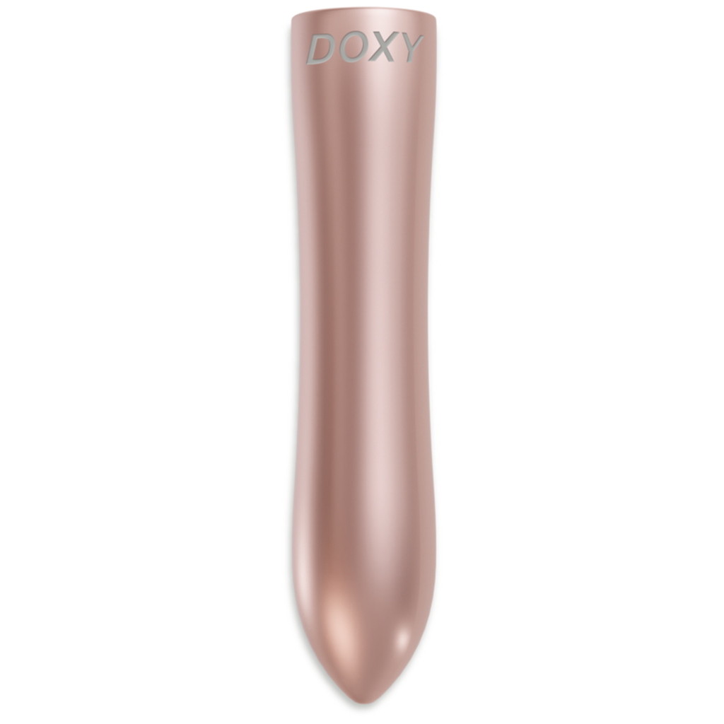 Doxy Rechargeable Bullet Vibrator - Rose Gold