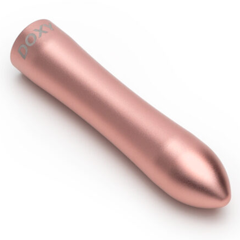 Doxy Rechargeable Bullet Vibrator - Rose Gold