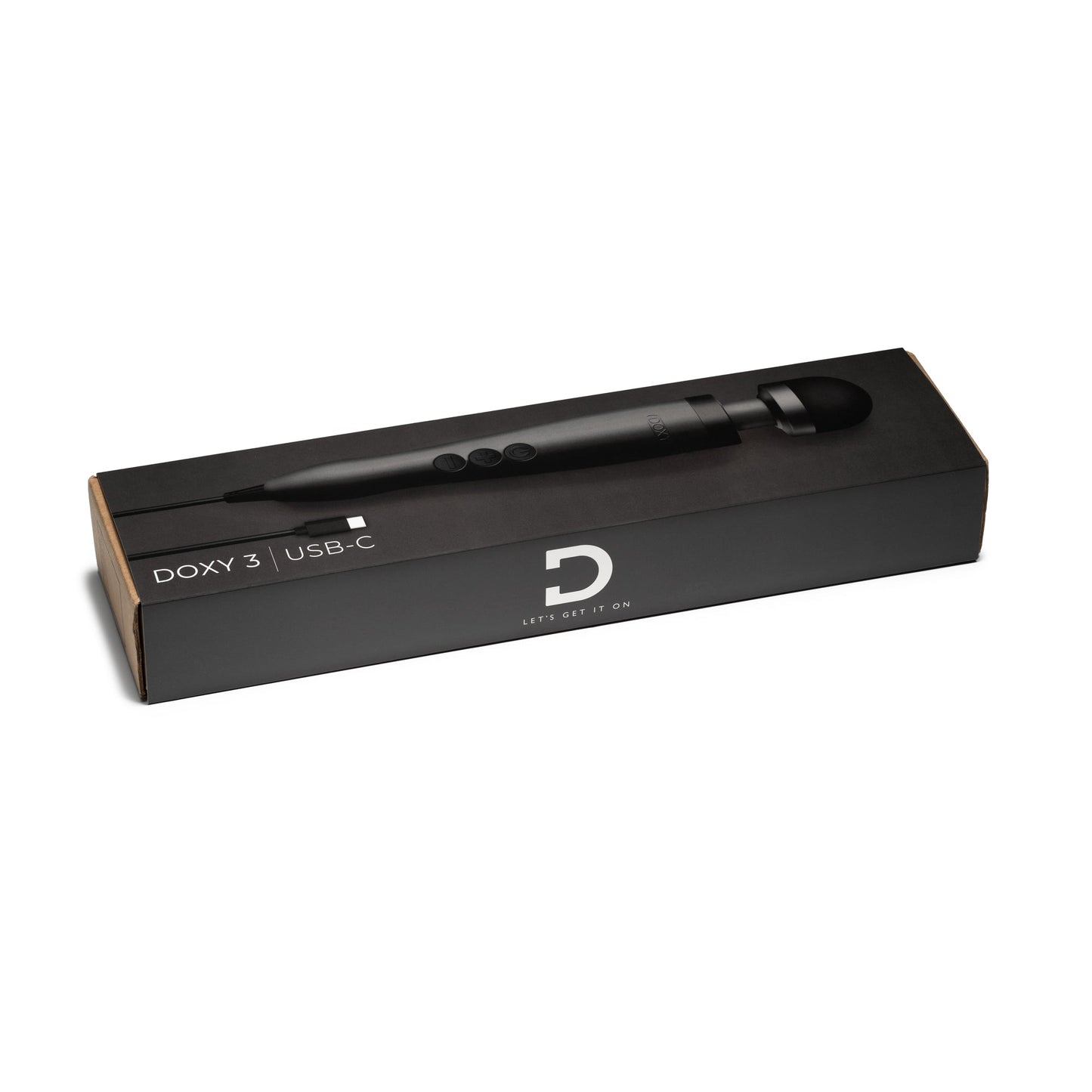 Doxy 3 USB-C Wand Massage Matte Black