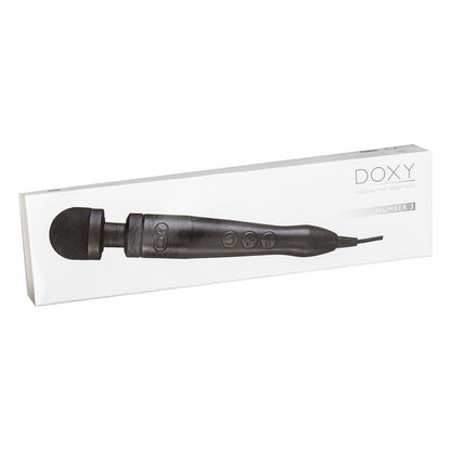 Doxy Die Cast 3 Wand Massager - Matte Black