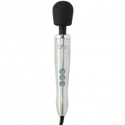 Doxy Die Cast Wand Massager - Brushed Metal