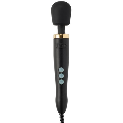 Doxy Die Cast Wand Massager - Matte Black / Gold