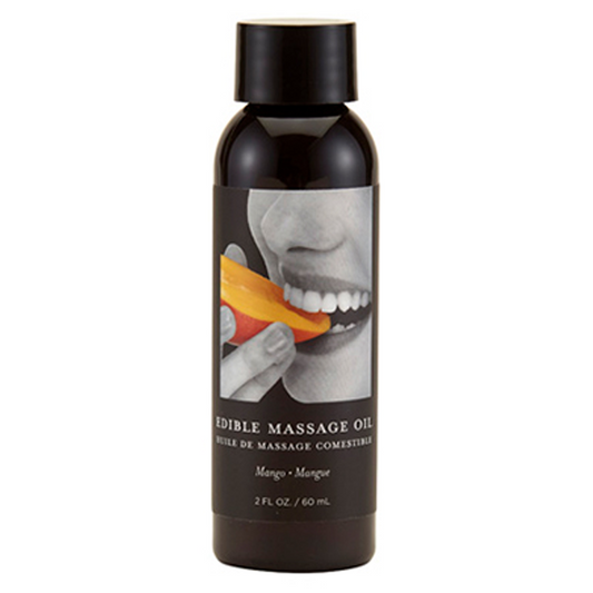 Earthly Body Mango Edible Massage Oil 2 fl oz / 60 ml