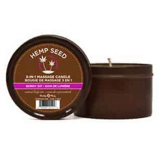 Earthly Body 3-in-1 Massage Candle Skinny Dip 6 oz / 170 g