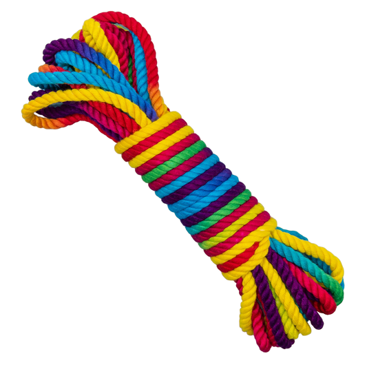 Emojibator Funfetti Rainbow Bondage Rope