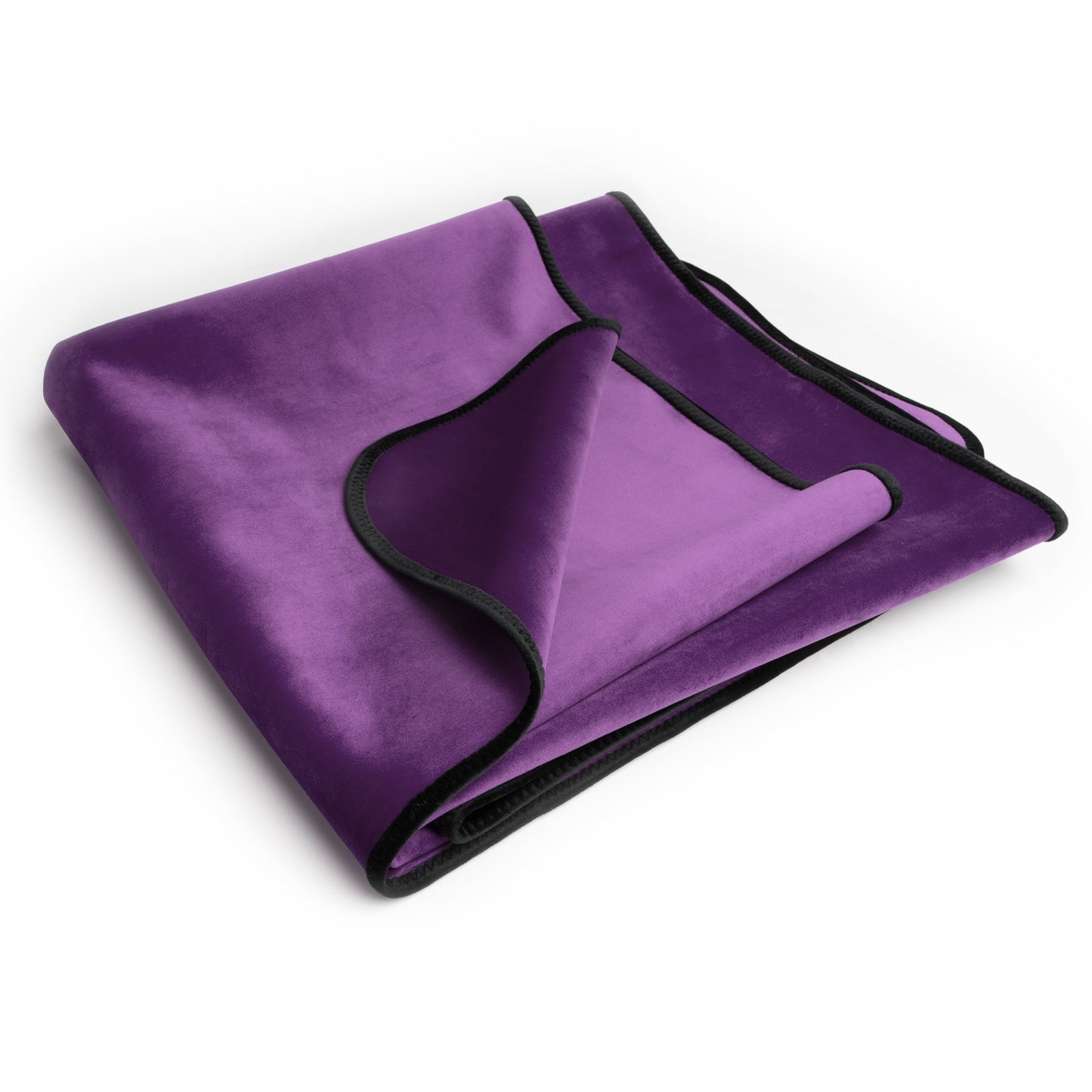 Liberator Fascinator Throw Mini Size - Aubergine