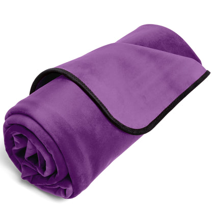 Liberator Fascinator Throw Travel Size Purple