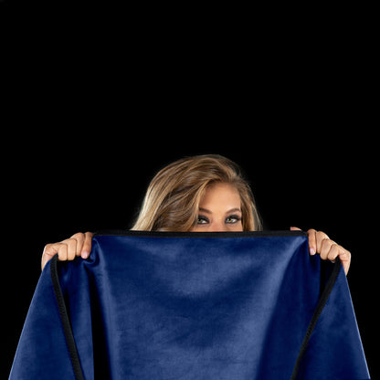 Liberator Fascinator Throw Travel Size Royal Blue