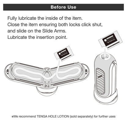 Tenga Flip Zero Gravity Electronic Vibration White