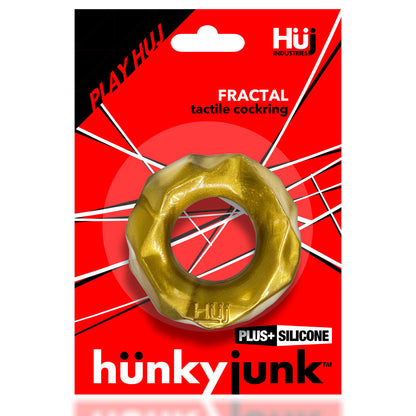 Hunky Junk FRACTAL tactile cockring BRONZE